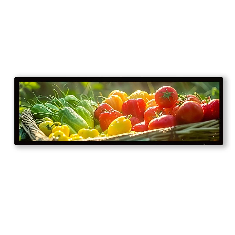28 .6 انچه LCD بار ډسپلی دوه مخی سکرین